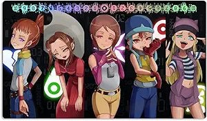 New DTCG Duel Playmat Digimon Diaboromon Trading Card Game TCG CCG Mat Pad + Free Bag (ZD002-324-SM)