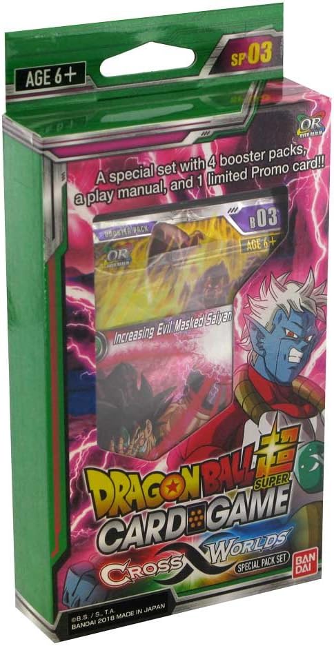 Dragon Ball Z Super Cross Worlds Series 3 TCG Special Pack