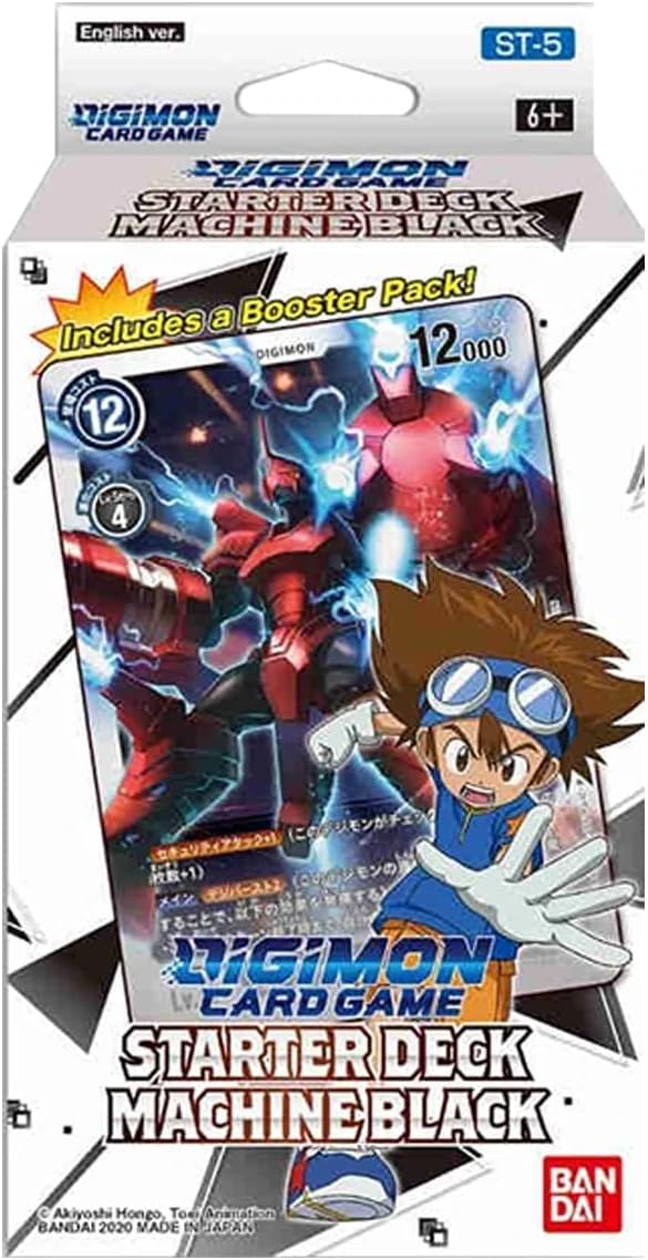 Card Game Digimon Starter Deck: Machine Black