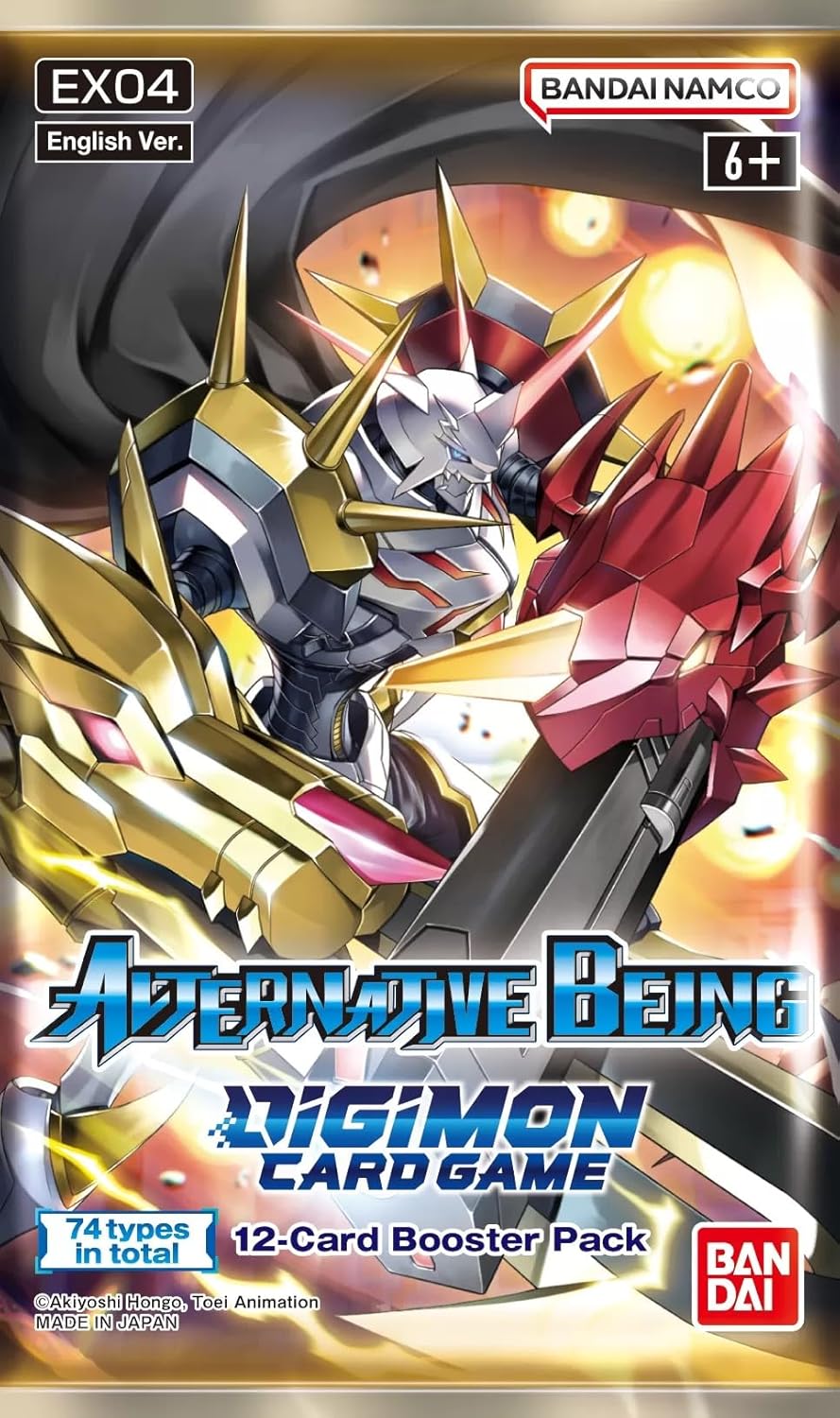 Bandai | Digimon Card Game: Alternative Being - Booster Display (EX04) | Trading Card Game | Ages 6+ | 2 Players | 20-30 Minutes Playing Time