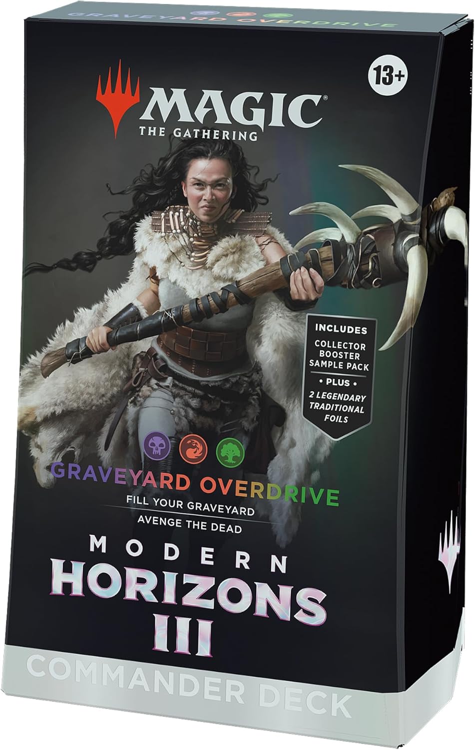 Magic: The Gathering Modern Horizons 3 Commander Deck – Eldrazi Incursion (100-Card Deck, 2-Card Collector Booster Sample Pack + Accessories)