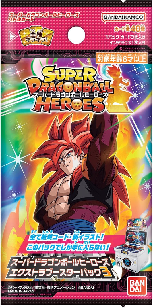BANDAI Super Dragon Ball Heroes Extra Booster Pack3(Box)
