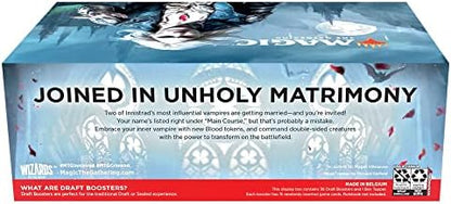 Magic: The Gathering Innistrad: Crimson Vow Draft Booster Box | 36 Packs + Dracula Box Topper (541 Magic Cards)