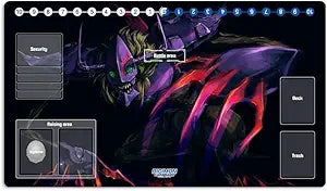 New DTCG Duel Playmat Digimon Lilithmon Trading Card Game TCG CCG Mat Pad + Free Bag (ZD002-267-SM)