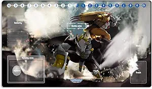 New DTCG Duel Playmat Digimon Lilithmon Trading Card Game TCG CCG Mat Pad + Free Bag (ZD002-267-SM)