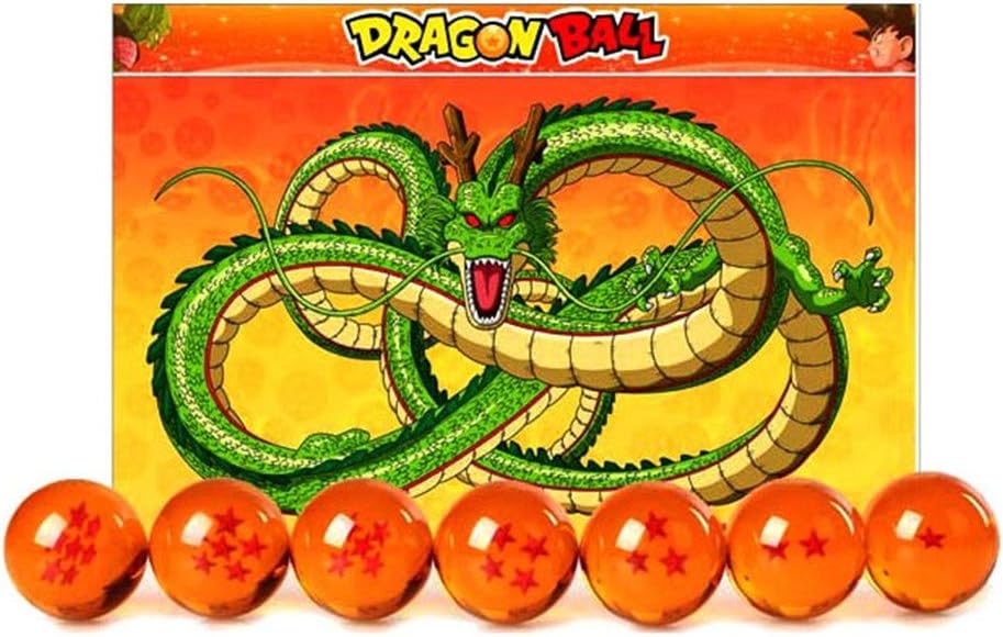 Collectible Medium Crystal Glass Stars Balls Dragon Ball(27,35,43,57,76MM in Diameter) (D-4.3)