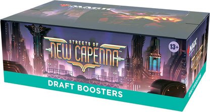 Magic: The Gathering Streets of New Capenna Draft Booster Box | 36 Packs + 1 Box Topper (541 Magic Cards)