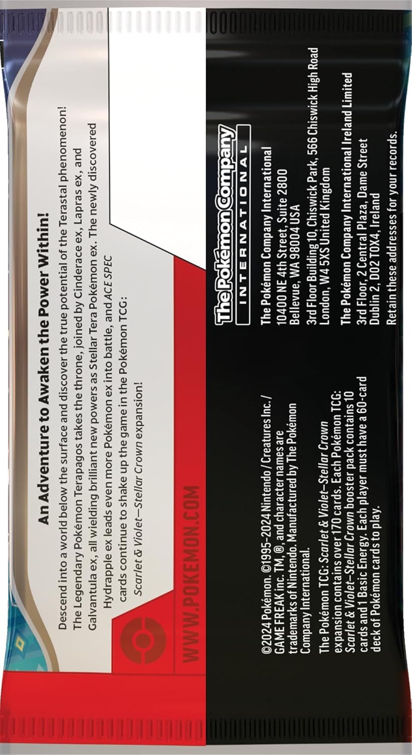 Pokemon TCG: Scarlet & Violet Stellar Crown Booster Box