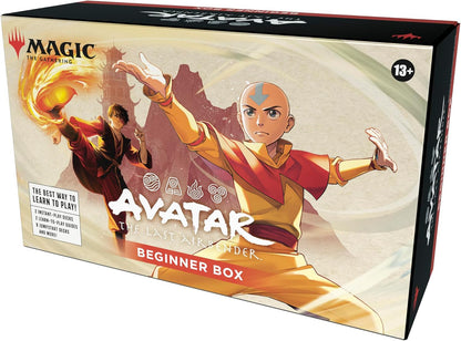 Magic: The Gathering | Avatar: The Last Airbender Beginner Box | 2-Player Card Game | Includes 2 Tutorial Decks, 8 Themed Half-Decks, 2 Playboards, 2 Spindowns, and More