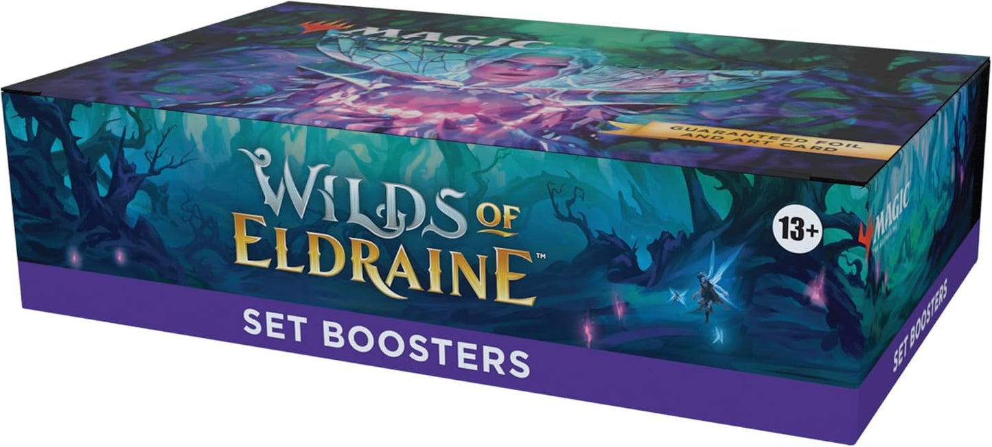 Magic: The Gathering Wilds of Eldraine Set Booster Box - 30 Packs (360 Magic Cards)