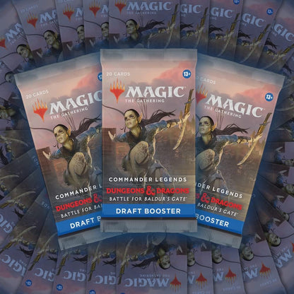 Magic: The Gathering Commander Legends: Battle for Baldur’s Gate Draft Booster Box | 24 Packs (480 Magic Cards)