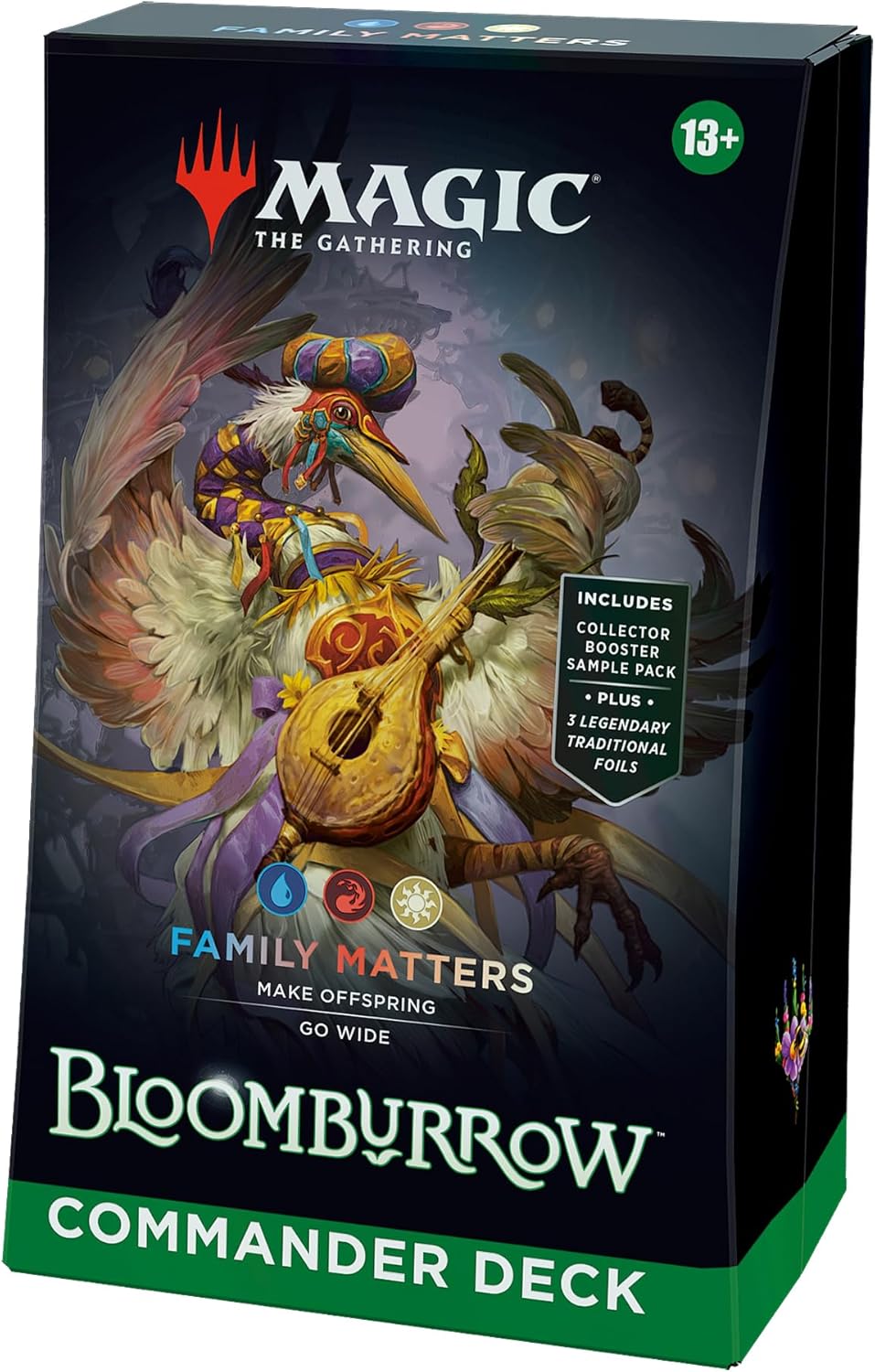 Magic: The Gathering Bloomburrow Commander Deck - Peace Offering (100-Card Deck, 2-Card Collector Booster Sample Pack + Accessories)