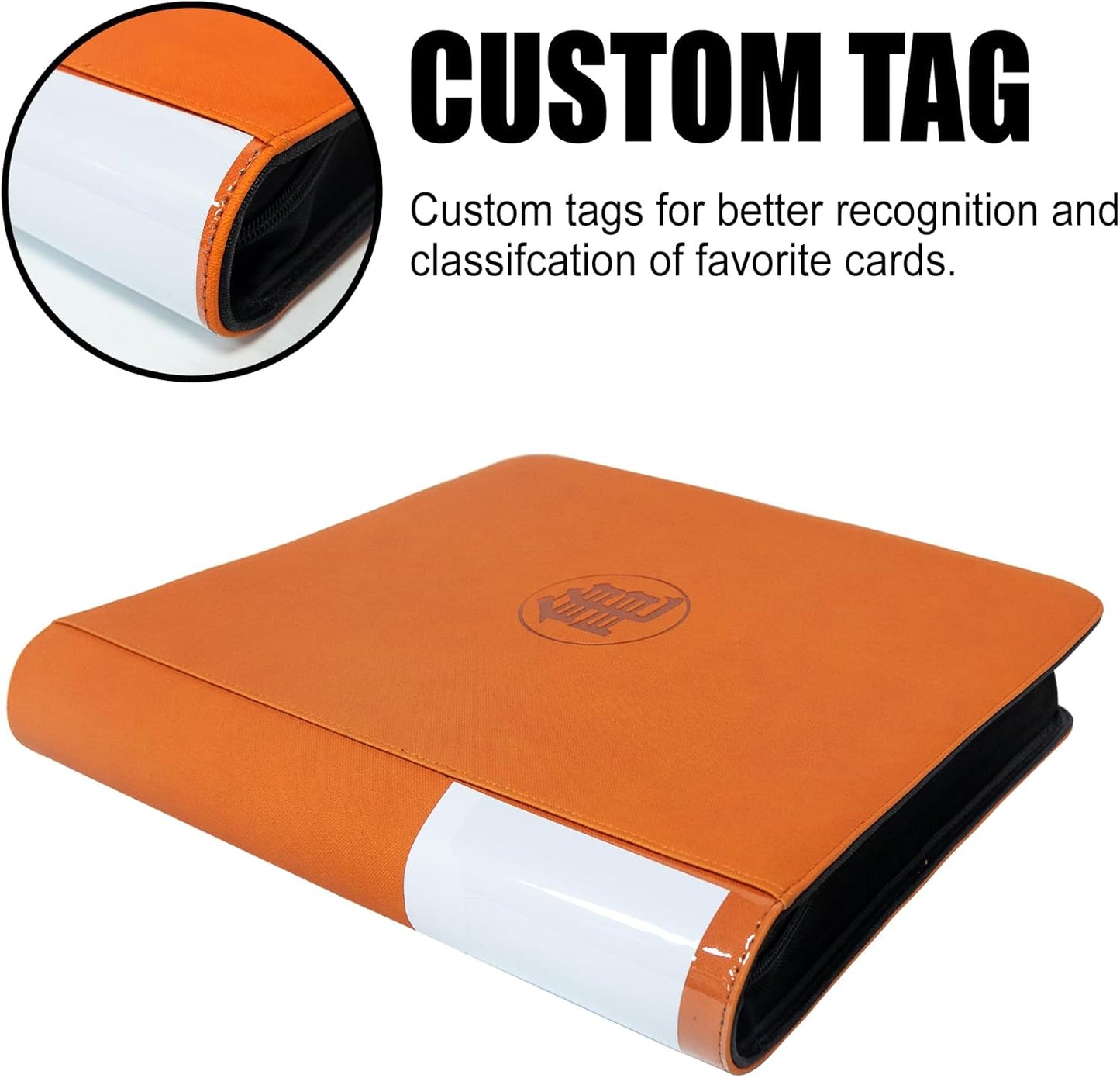 Toploader Binder for Dragon Ball Cards,Holds 288 Toploaders,9-Pocket Ringless Double-Sided Pockets for Dragon Ball Cards,Waterproof Top Loader Card Storage for Anime Cards