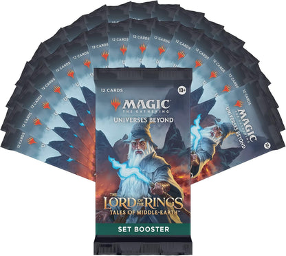 Magic: The Gathering The Lord of the Rings: Tales of Middle-earth Set Booster Box - 30 Packs (360 Magic Cards)