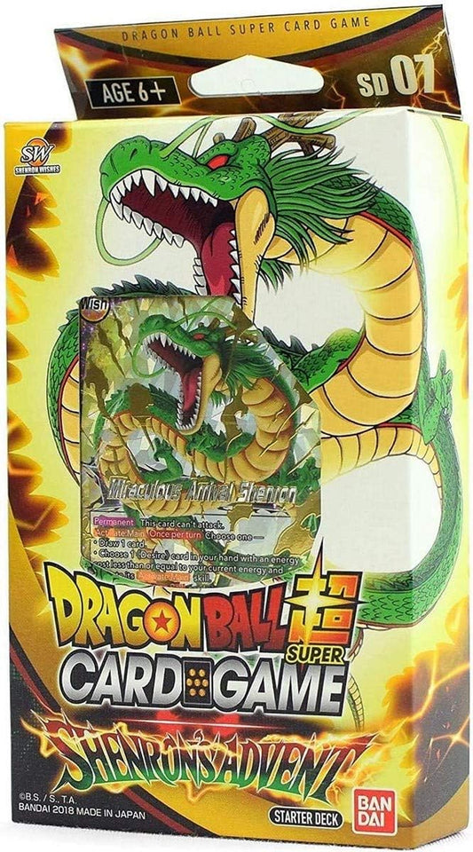 BANDAI BCLDBST1237 Dragon Ball Super Card Game: Starter Deck-Shenron's Advent