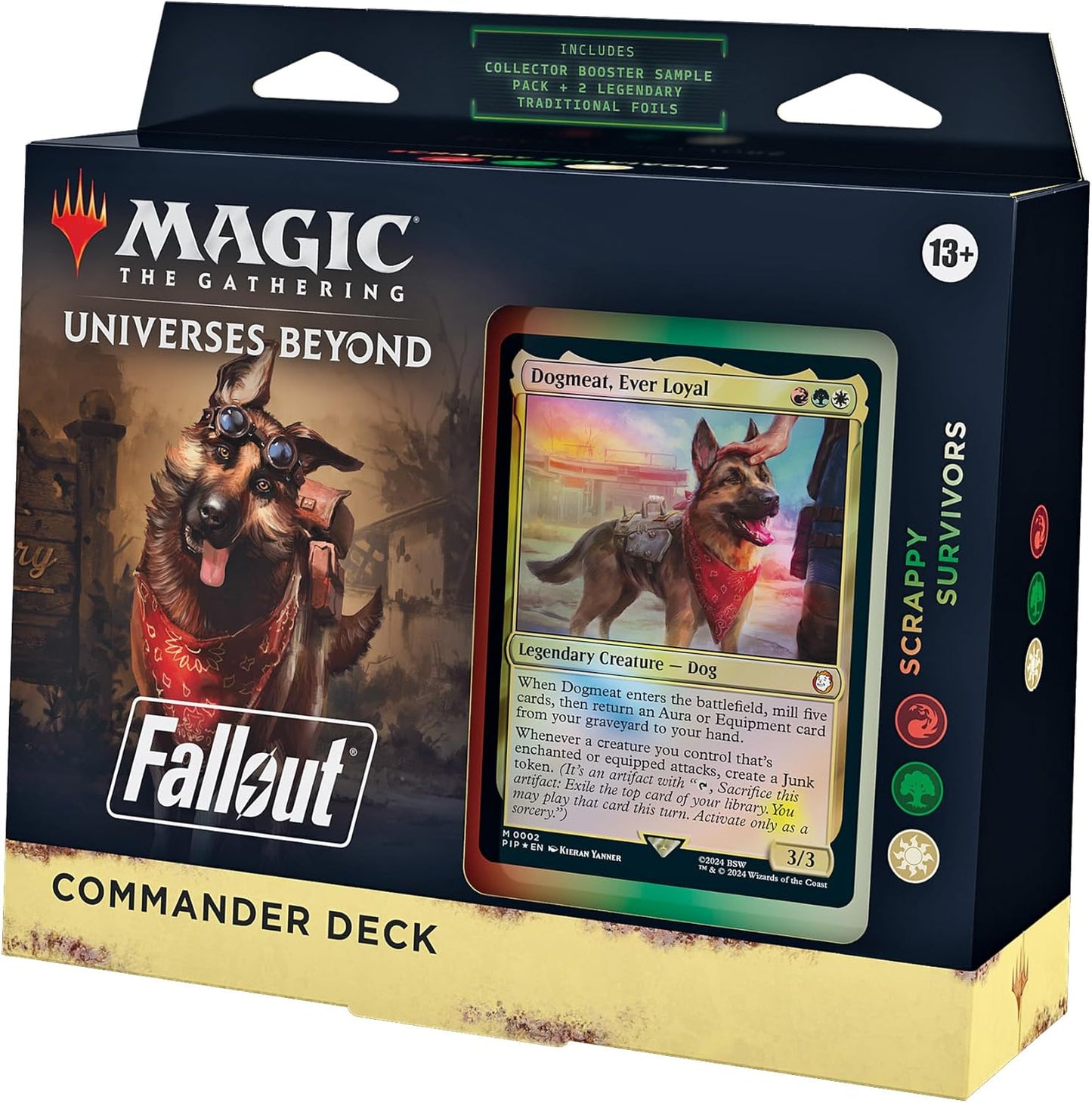 Magic: The Gathering Fallout Commander Deck Bundle – Includes All 4 Decks (1 Hail Caesar, 1 Scrappy Survivors, 1 Science!, and 1 Mutant Menace)