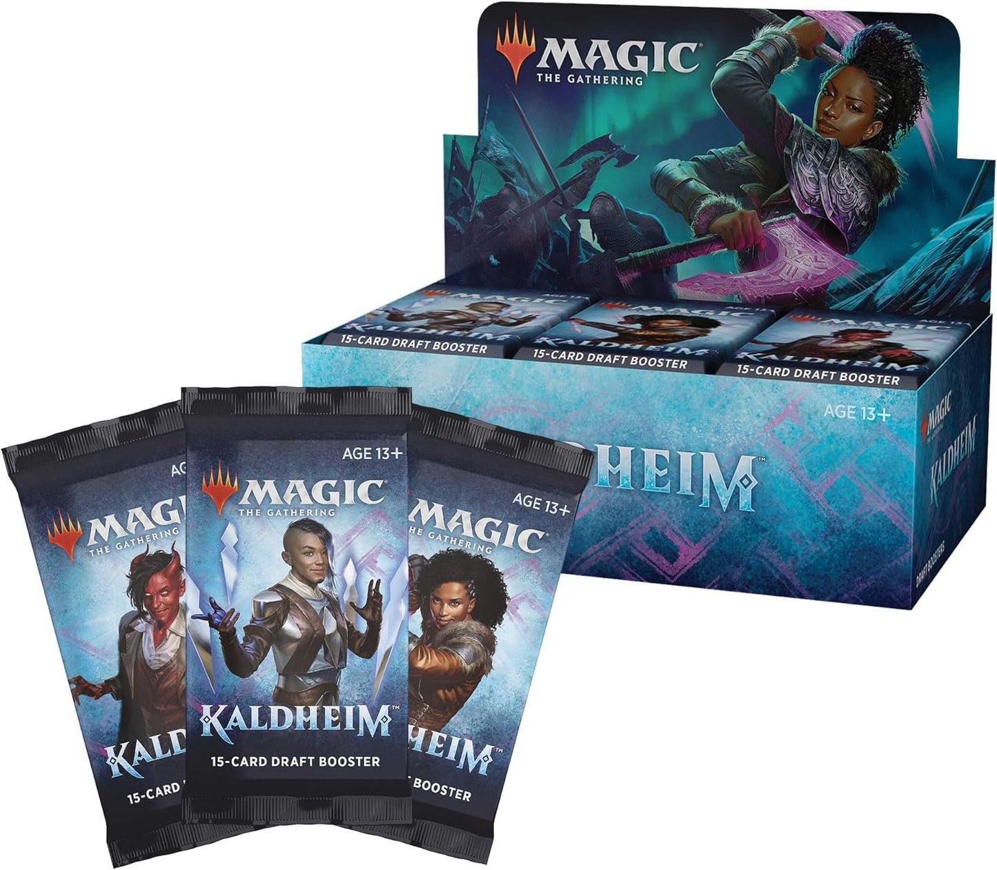 Magic: The Gathering Kaldheim Draft Booster Box | 36 Packs (540 Magic Cards)