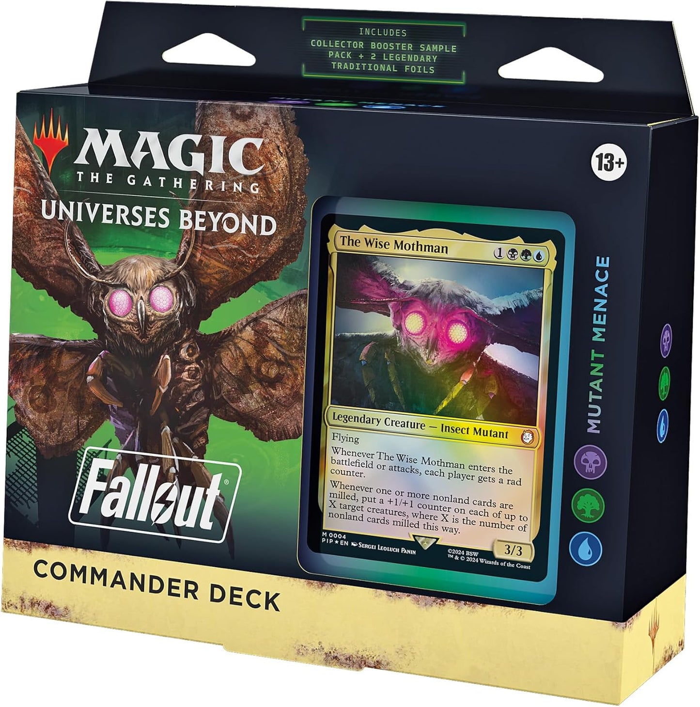 Magic: The Gathering Fallout Commander Deck Bundle – Includes All 4 Decks (1 Hail Caesar, 1 Scrappy Survivors, 1 Science!, and 1 Mutant Menace)