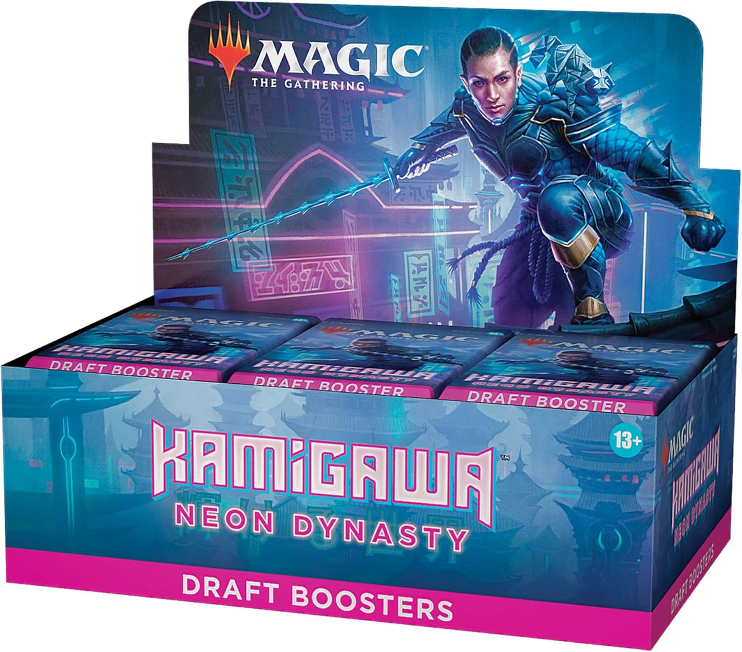 Magic: The Gathering Kamigawa: Neon Dynasty Draft Booster Box | 36 Packs (540 Magic Cards)