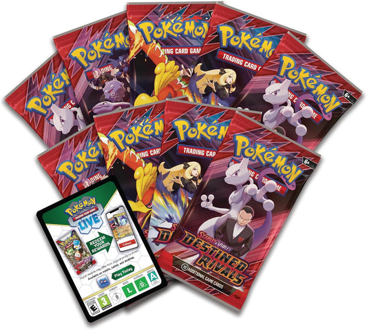 Pokemon TCG: Scarlet & Violet - Destined Rivals Elite Trainer Box - 9 Packs, Accessories, Promo
