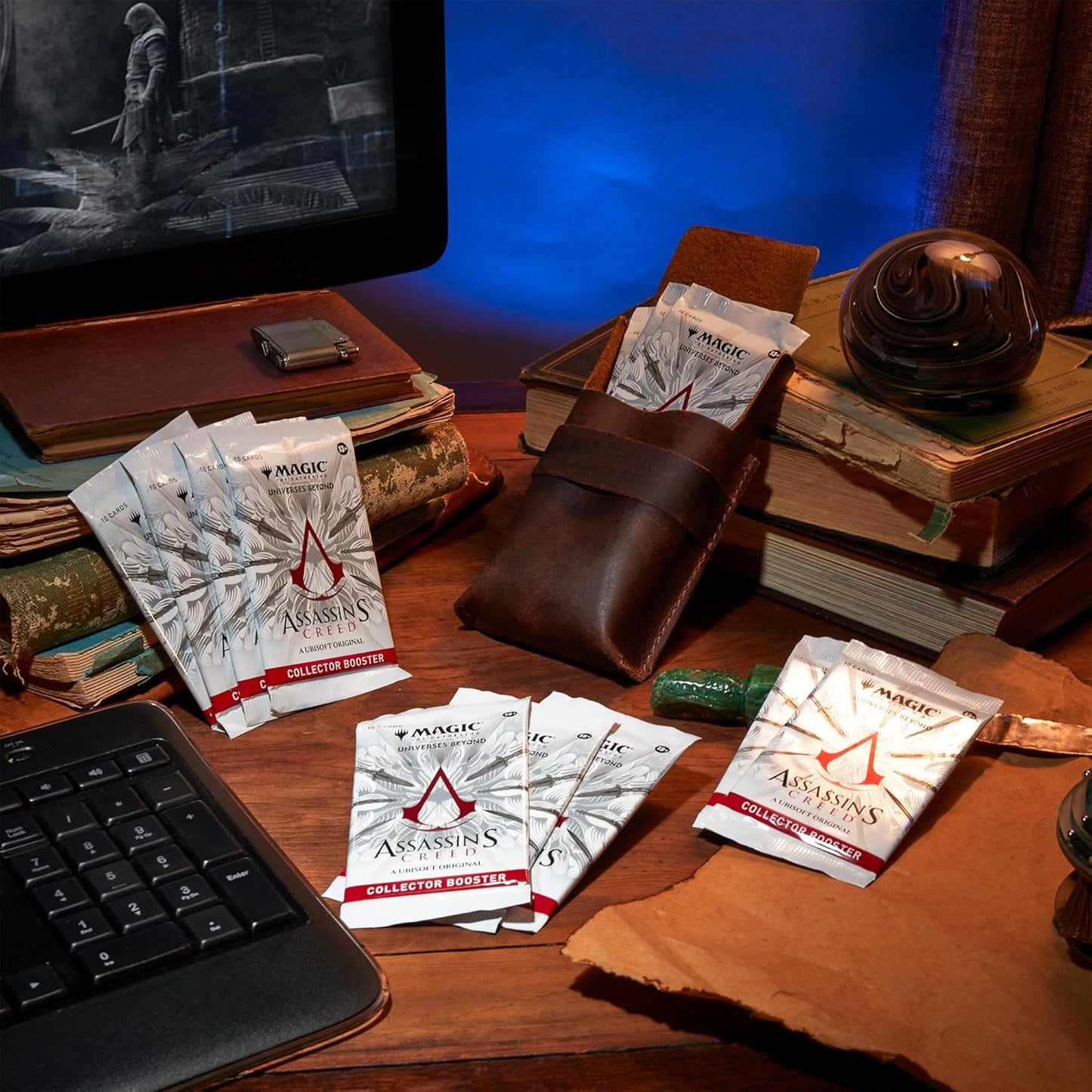 Magic: The Gathering - Assassin’s Creed Collector Booster Box | 12 Collector Boosters (10 Cards in Each Pack) | Collectible Trading Card Game for Ages 13+