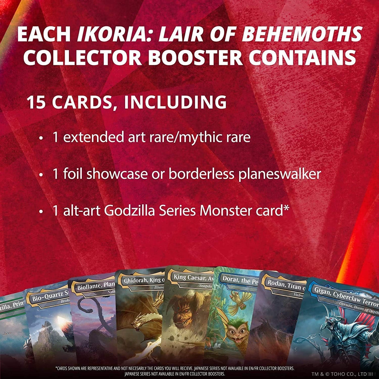 Magic: The Gathering Ikoria: Lair of Behemoths Collector Booster Box | Special Collector Cards