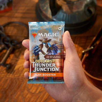 Magic: The Gathering Outlaws of Thunder Junction Play Booster Box - 36 Packs (504 Magic Cards)