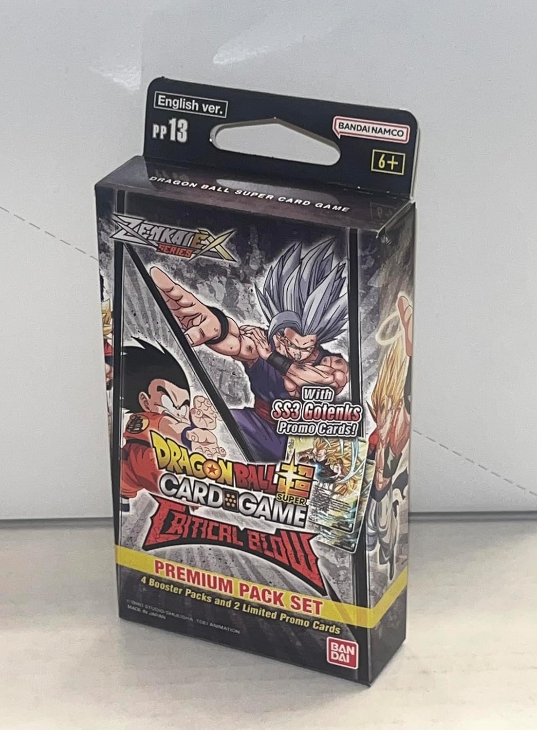 BANDAI NAMCO Entertainment Bandai | Dragon Ball Super CG: Premium Pack Zenkai Series Set 05 (PP13) | Trading Card Game | Ages 6+ | 2 Players | 20-30 Minutes Playing Time
