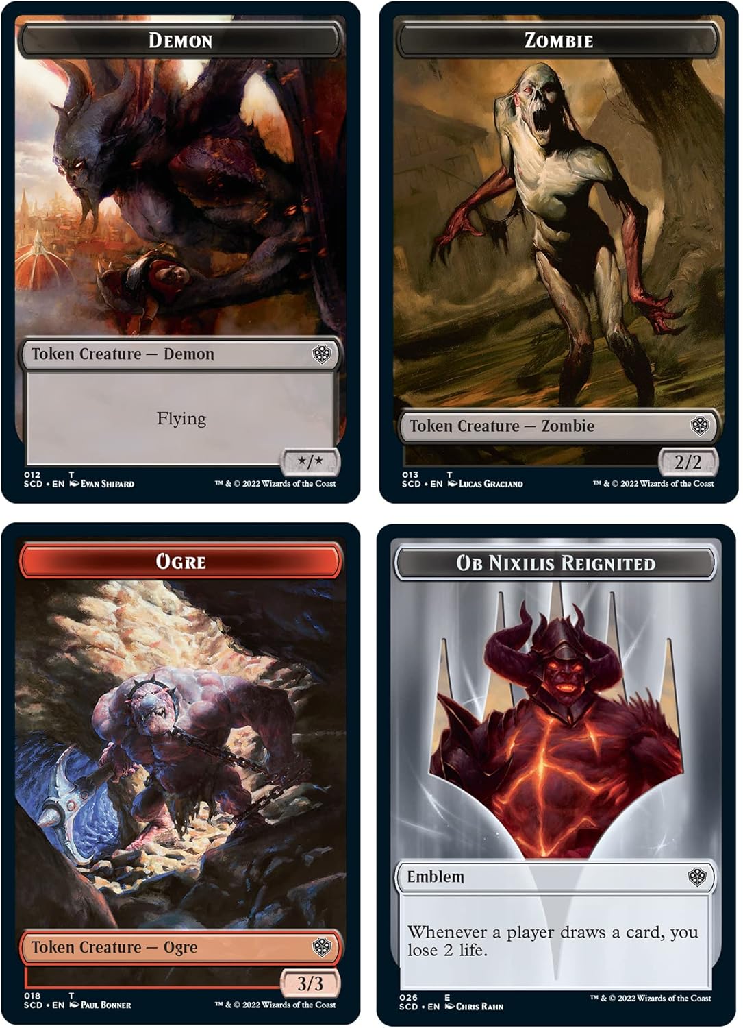 Magic: The Gathering Starter Commander Deck - Chaos Incarnate (Black-Red) | Ready-to-Play Deck for Beginners and Fans | Ages 13+ | Collectible Card Games