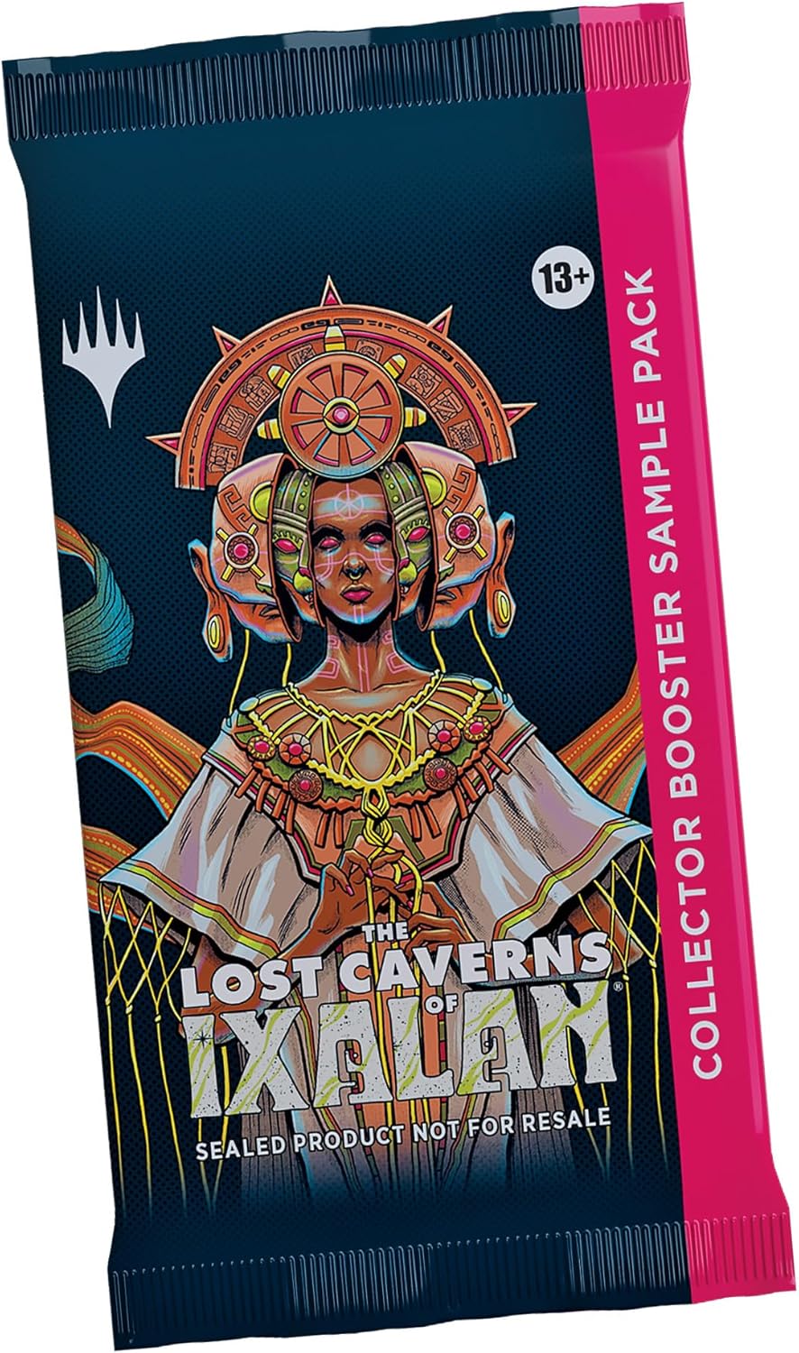 Magic: The Gathering The Lost Caverns of Ixalan Commander Deck - Blood Rites (100-Card Deck, 2-Card Collector Booster Sample Pack + Accessories)