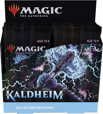 Magic: The Gathering Kaldheim Collector Booster Box | 12 Packs (180 Magic Cards)