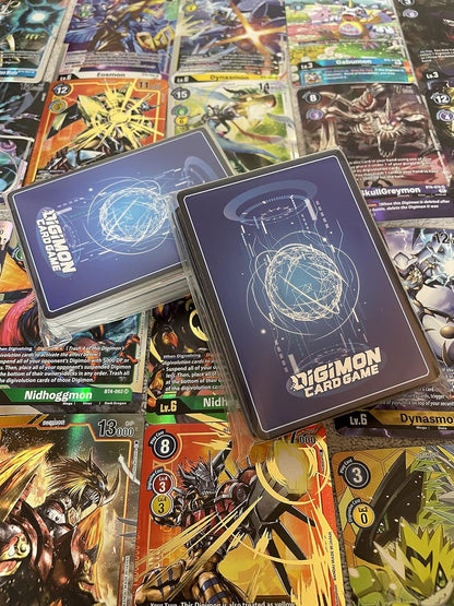 Digimon Card Game TCG 50 Card Lot- Expansion Pack